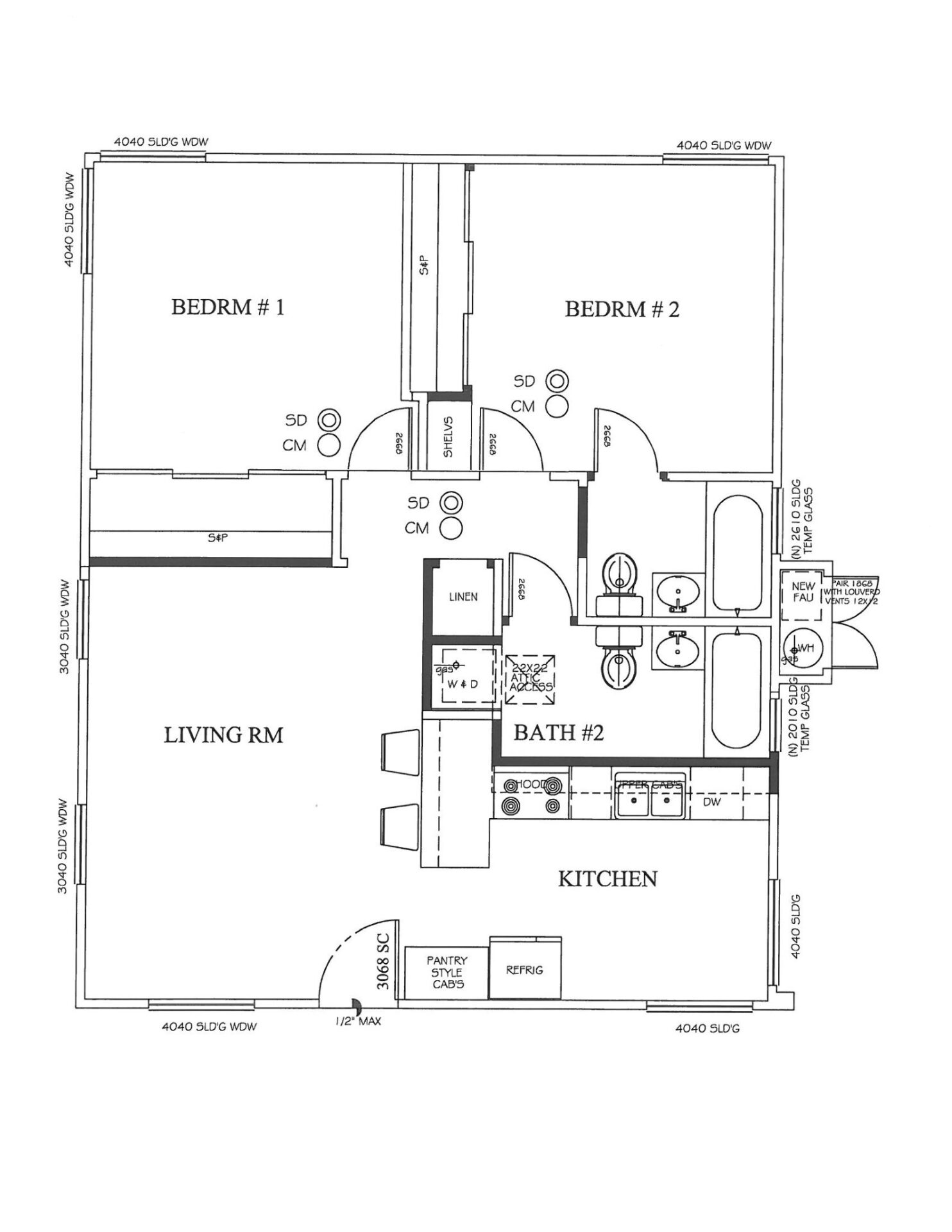 Case Study:  1910 house Existing House- Renovate and add one Bathroom!!